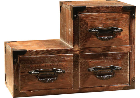 PAULOWNIA Lucinda Elegant Wooden Jewelry Storage Box from PAULOWNIA