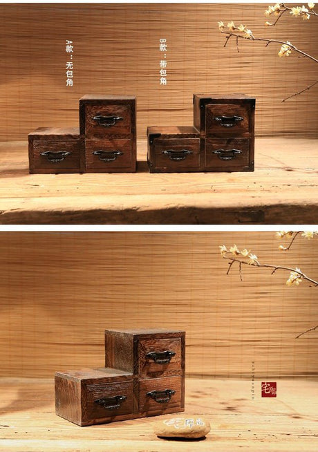PAULOWNIA Lucinda Elegant Wooden Jewelry Storage Box from PAULOWNIA