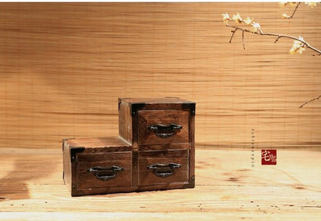 PAULOWNIA Lucinda Elegant Wooden Jewelry Storage Box from PAULOWNIA