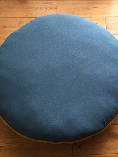 PAULOWNIA Marisol Cozy Cotton Linen Meditation Mat from PAULOWNIA