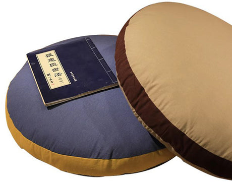 PAULOWNIA Marisol Cozy Cotton Linen Meditation Mat from PAULOWNIA