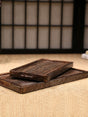 PAULOWNIA Masanori Rustic Handmade Tea Tray from PAULOWNIA