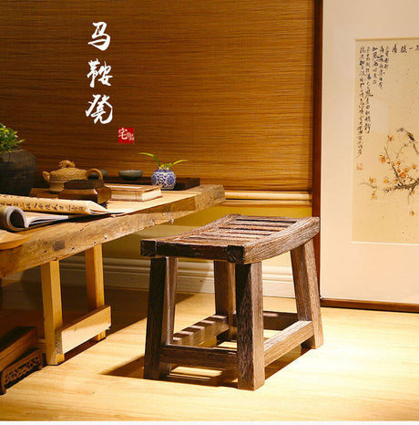 PAULOWNIA Mei Ling Elegant Natural Wood Coffee Table from PAULOWNIA