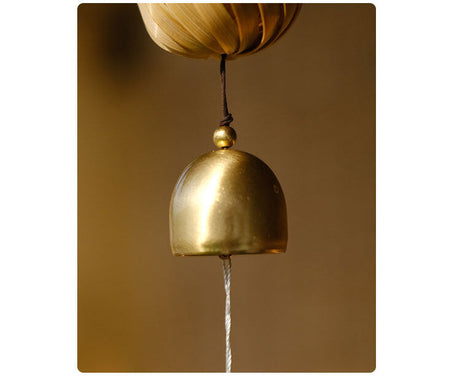 PAULOWNIA Santiago Uplifting Decorative Copper Wind Chime from PAULOWNIA