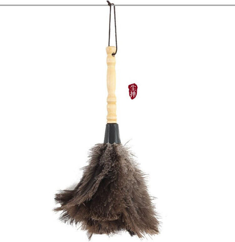 PAULOWNIA Zambezi Eco-Friendly Ostrich Brush Cleansing Tool from PAULOWNIA