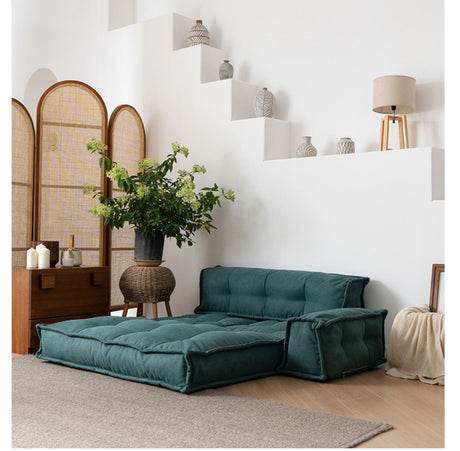 PULI Akihiro Premium Leather Cushioned Futon from PULI