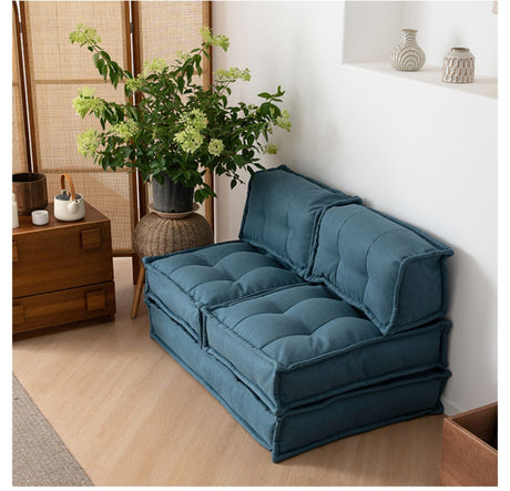 PULI Akihiro Premium Leather Cushioned Futon from PULI