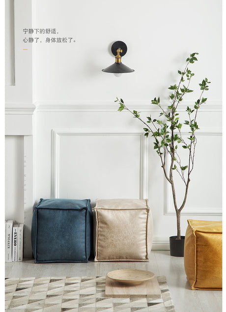 PULI Marisol Cozy Compact Cushioned Stool from PULI