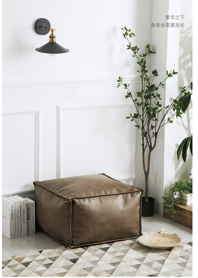 PULI Marisol Cozy Compact Cushioned Stool from PULI