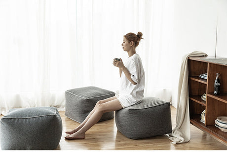 PULI Yuzuki Stylish Minimalistic Sofa with Cozy Japanese Pillow from PULI