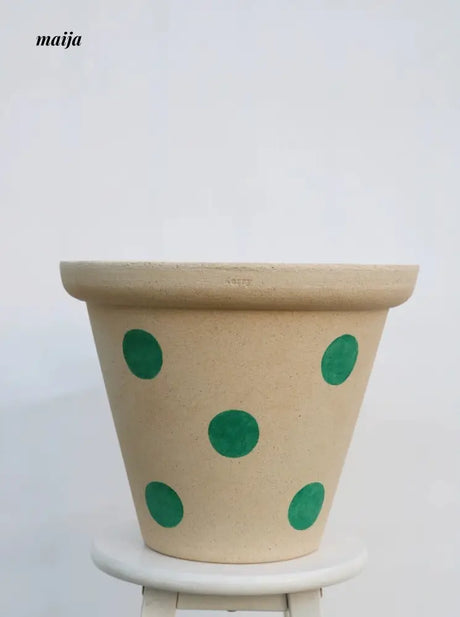 KERRY Handmade Polka Dot Planter from maija