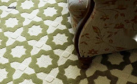 UNDERLAND Green Manor d'Este Handmade Rug from UNDERLAND