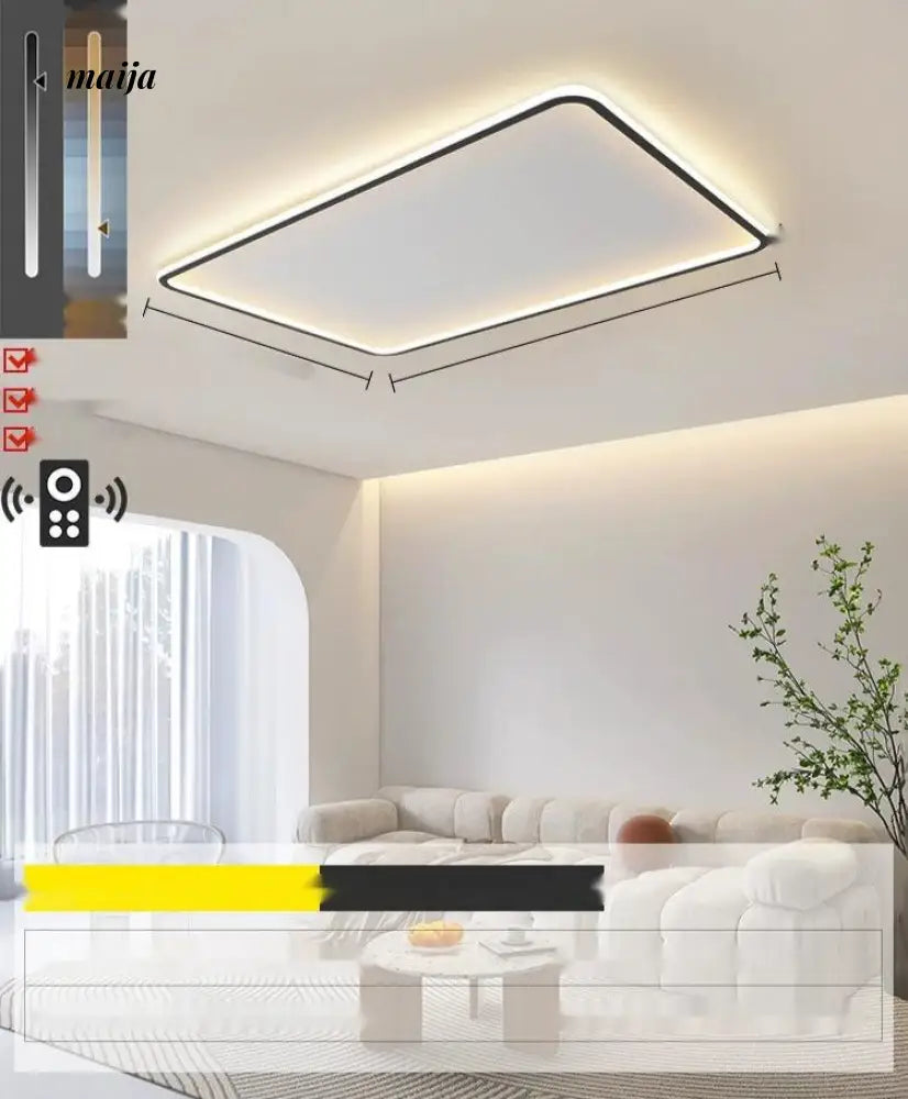 GVG LED Ultra Thin Ring Ceiling Light from GVG