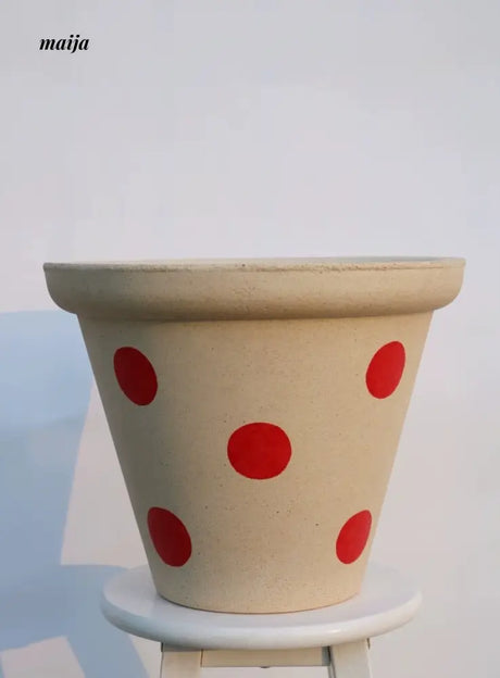 KERRY Handmade Polka Dot Planter from maija