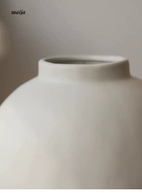 Amelie French Cream Style Handmade Ceramic Vase from maija