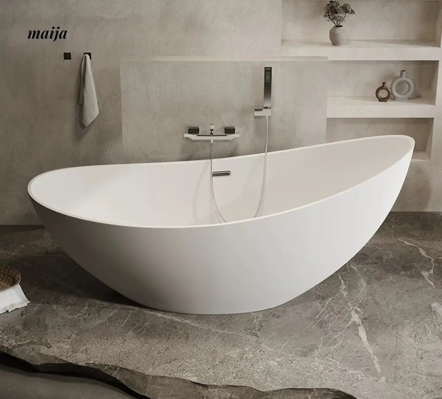 Crescent Free Standing Bathtub from maija