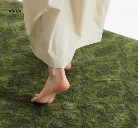 UNDERLAND Green Baroque Rug from UNDERLAND