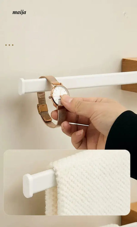 NHSJ Bilateral Hanging Rod Towel Rack from NHSJ