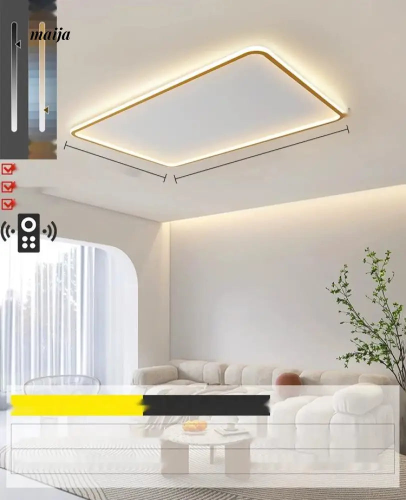GVG LED Ultra Thin Ring Ceiling Light from GVG