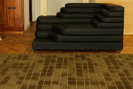 UNDERLAND Brick Domino Rectangular Rug from UNDERLAND