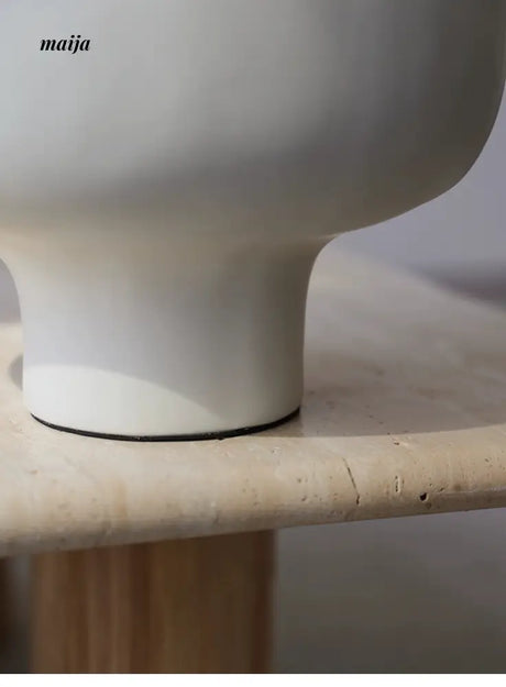 Amelie French Cream Style Handmade Ceramic Vase from maija