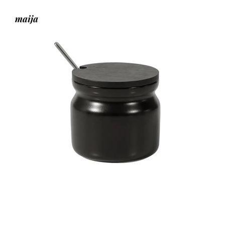 High Temperature Resistant Ceramic Seasoning Jar Set with Lid from maija