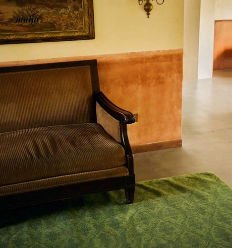 UNDERLAND Green Baroque Rug from UNDERLAND
