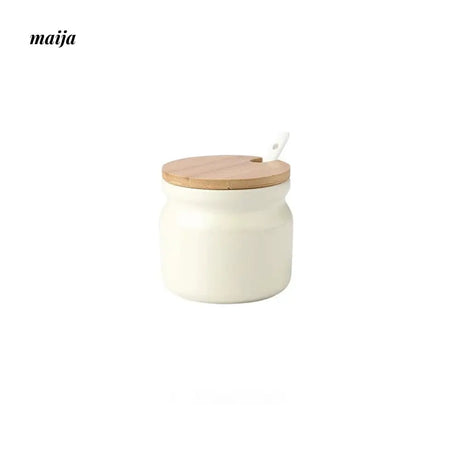 Pastel Ceramic Kitchen Oil and Seasoning Jar from maija
