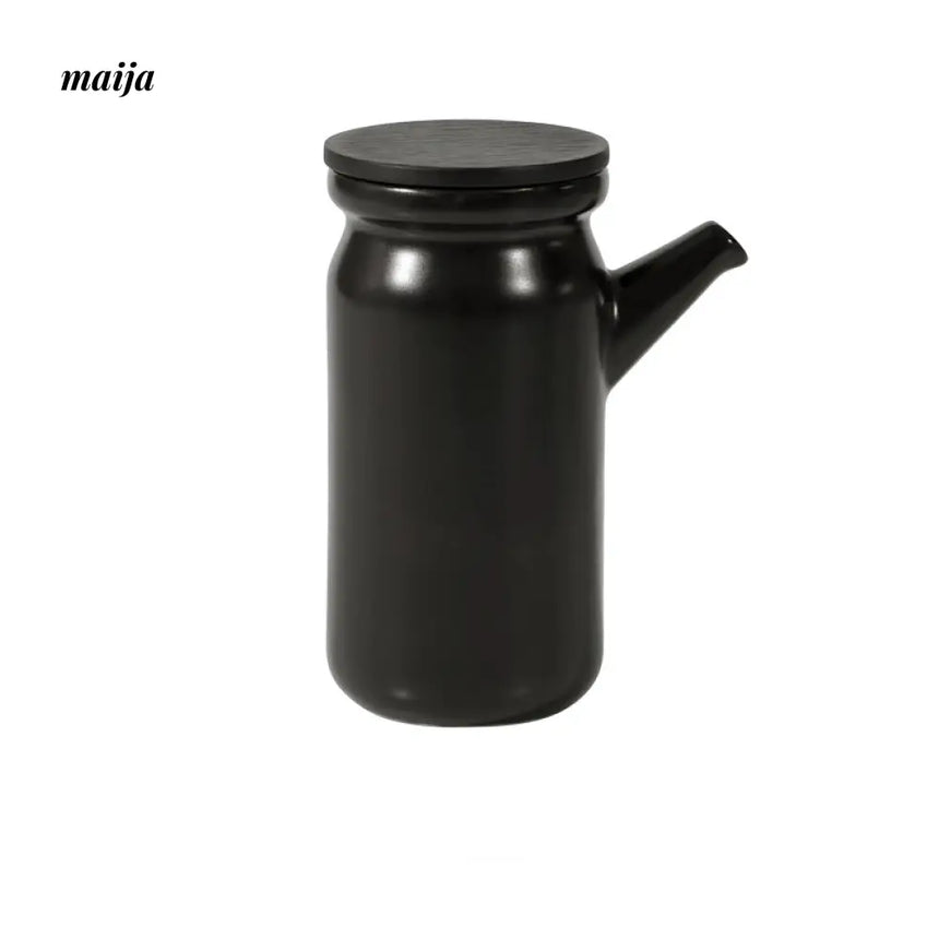 High Temperature Resistant Ceramic Seasoning Jar Set with Lid from maija