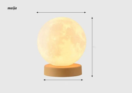 GVG Atmospheric Moon Night Light Table Lamp from GVG