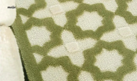 UNDERLAND Green Manor d'Este Handmade Rug from UNDERLAND