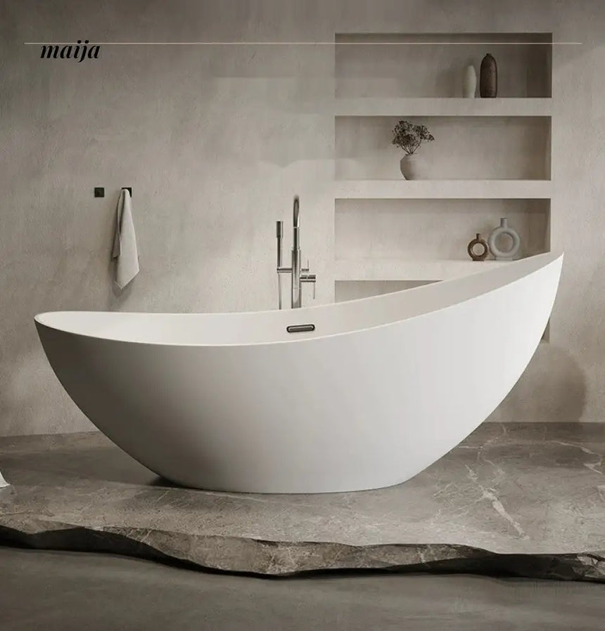 Crescent Free Standing Bathtub from maija