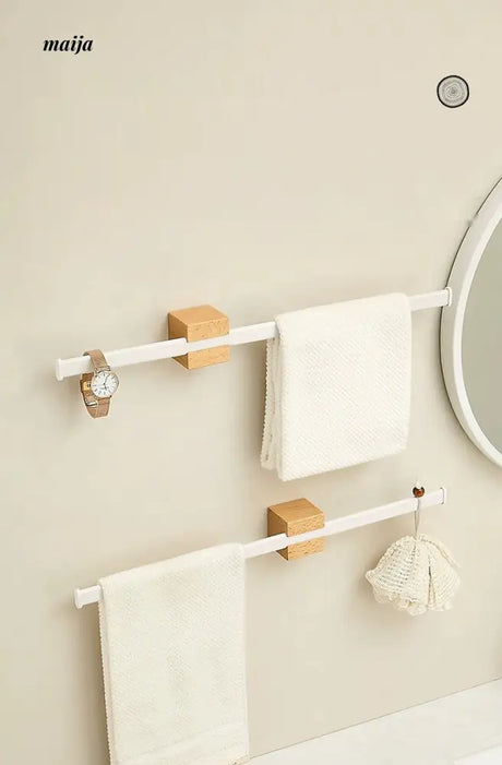 NHSJ Bilateral Hanging Rod Towel Rack from NHSJ