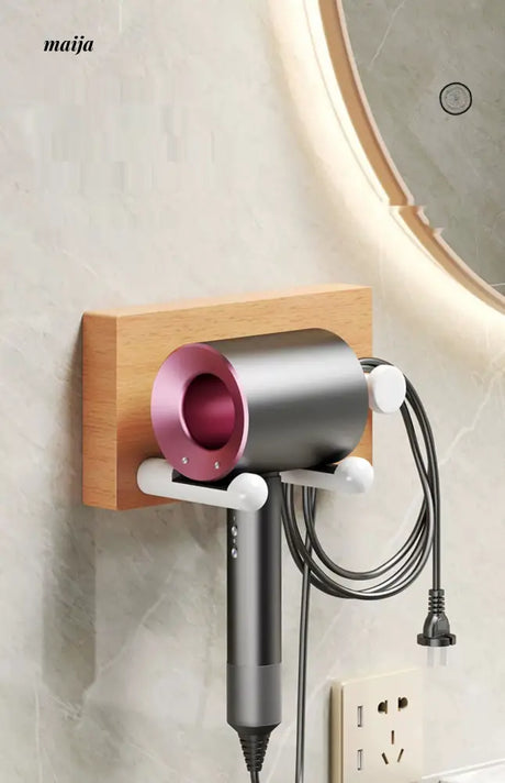 NHSJ Bathroom Hairdryer Rack from NHSJ