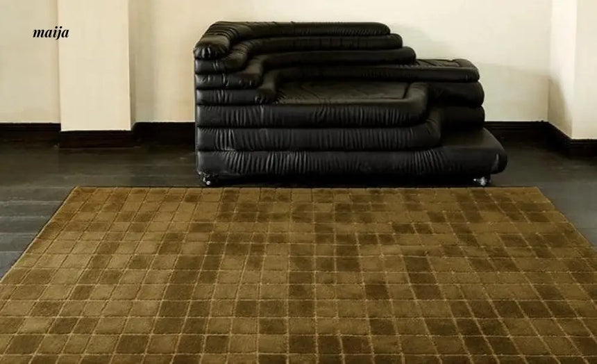 UNDERLAND Brick Domino Rectangular Rug from UNDERLAND