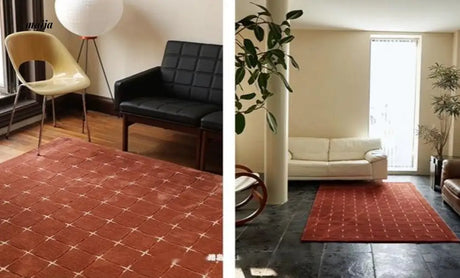 UNDERLAND Quilted Oyster Theater Rug from UNDERLAND