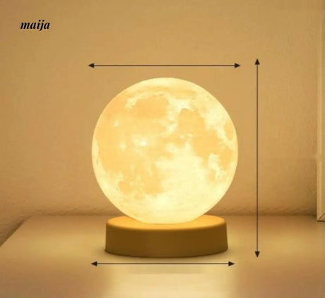 GVG Atmospheric Moon Night Light Table Lamp from GVG
