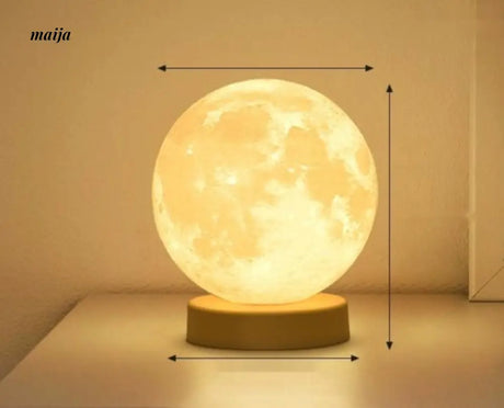 GVG Atmospheric Moon Night Light Table Lamp from GVG