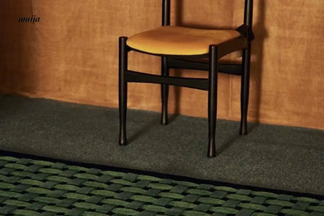 UNDERLAND Qingdu Green Rectangular Rug from UNDERLAND