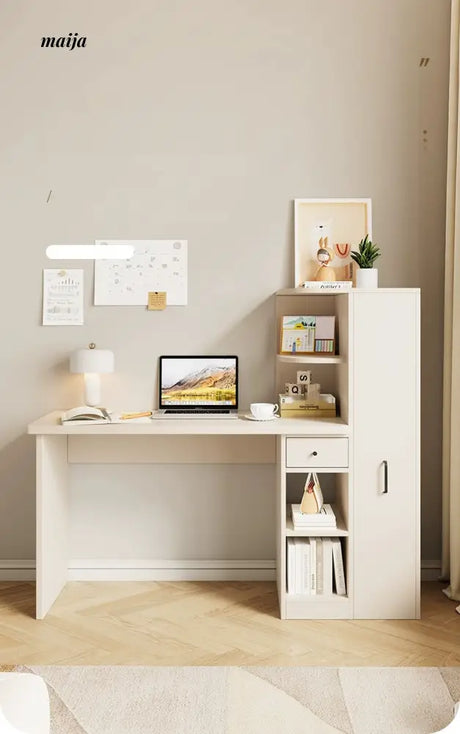 Sumaya Desk with Shelves from maija