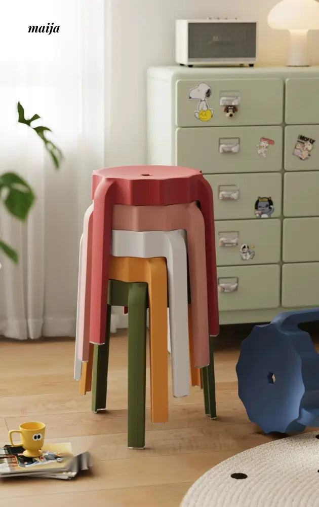 Nolan Stackable Low Stool from maija