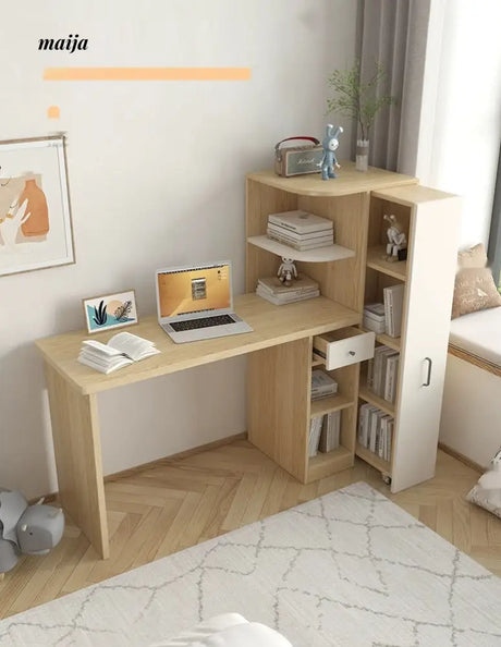 Anaya Desk with Shelves from maija
