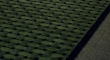 UNDERLAND Qingdu Green Rectangular Rug from UNDERLAND