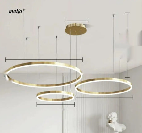GVG French Style Minimalistic Ring Ceiling Lamp from GVG