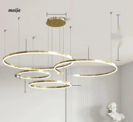 GVG French Style Minimalistic Ring Ceiling Lamp from GVG