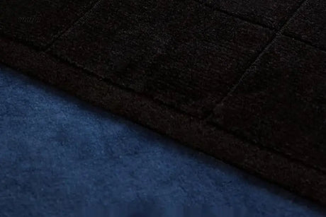 UNDERLAND Pure Black Rectangular Rug from UNDERLAND
