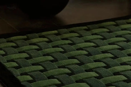 UNDERLAND Qingdu Green Rectangular Rug from UNDERLAND