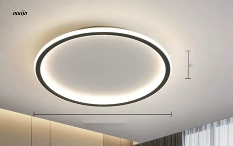 GVG LED Ultra Thin Ring Ceiling Light from GVG