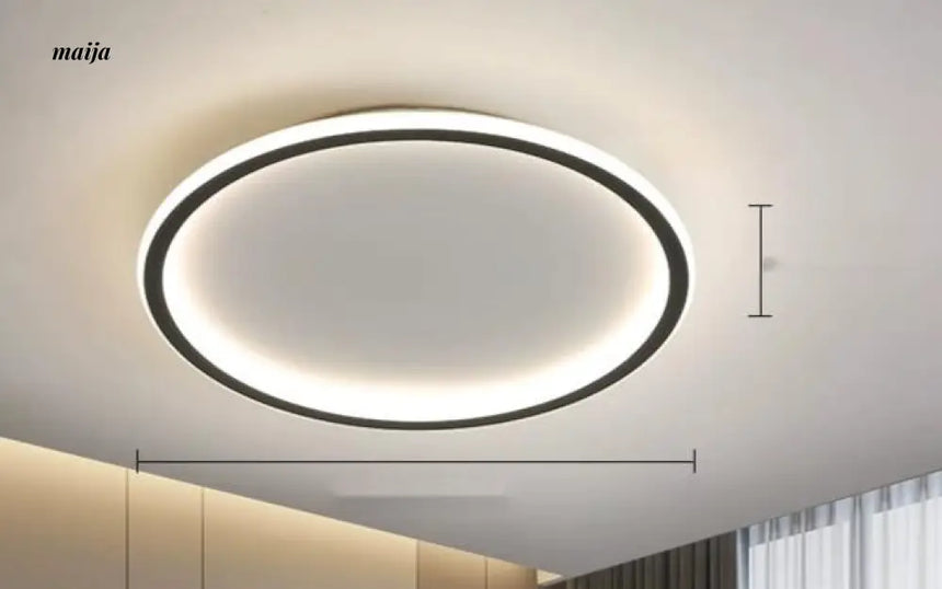 GVG LED Ultra Thin Ring Ceiling Light from GVG