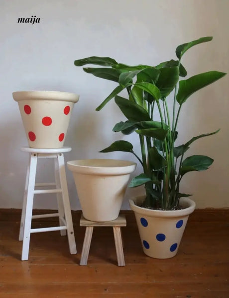 KERRY Handmade Polka Dot Planter from maija